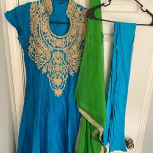 Indian Pakistani anarkali set